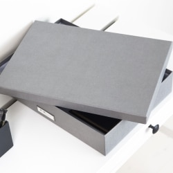 Opbevarings kasse A3 grå - Bigso Box
