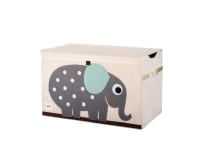 3 Sprouts Opbevaringskasse med låg, Elefant