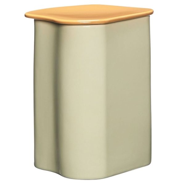 Amare opbevaring med låg 21 cm, sand/brun