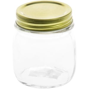Glas med skruelåg 0,25 liter