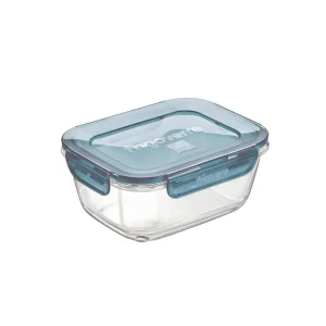 Glas opbevaringsboks - ovnfast & lufttæt - 18x14 cm