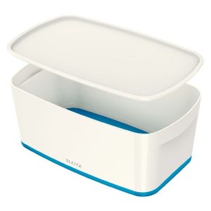 Leitz Opbevaringsboks MyBox WOW Small med låg Blå