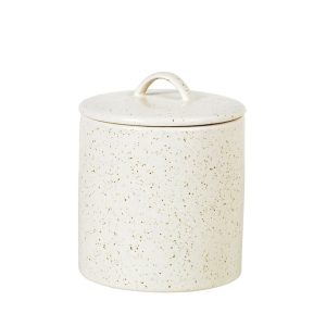 Nordic Vanilla krukke med låg 12 cm