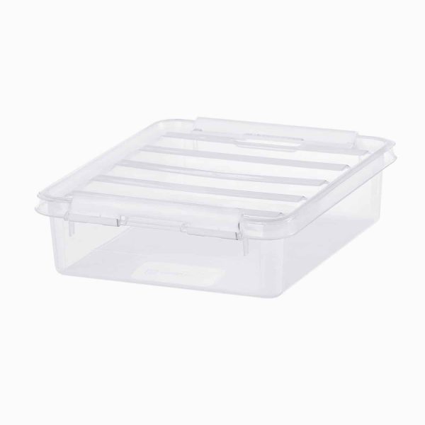 Orthex - Opbevaringsboks - Transparent - 17,5cm x 21cm x 5,5cm - Eva