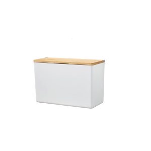 tesa Baboo Storage Box XL Self-adhesive Bamboo And High-quality Plastic