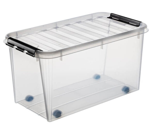 Smartstore Classic 70 kasse med hjul og låg 70 L