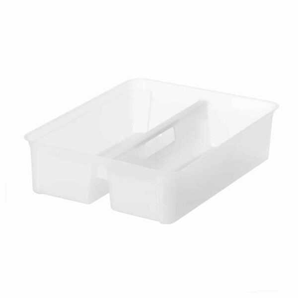 Inddeler til opbevaringsboks - Hvid - 29cm x 38cm x 10cm - Eva