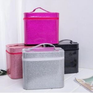 Smart opbevaringsboks med 126 bøtter til Diamond Paint - Pink