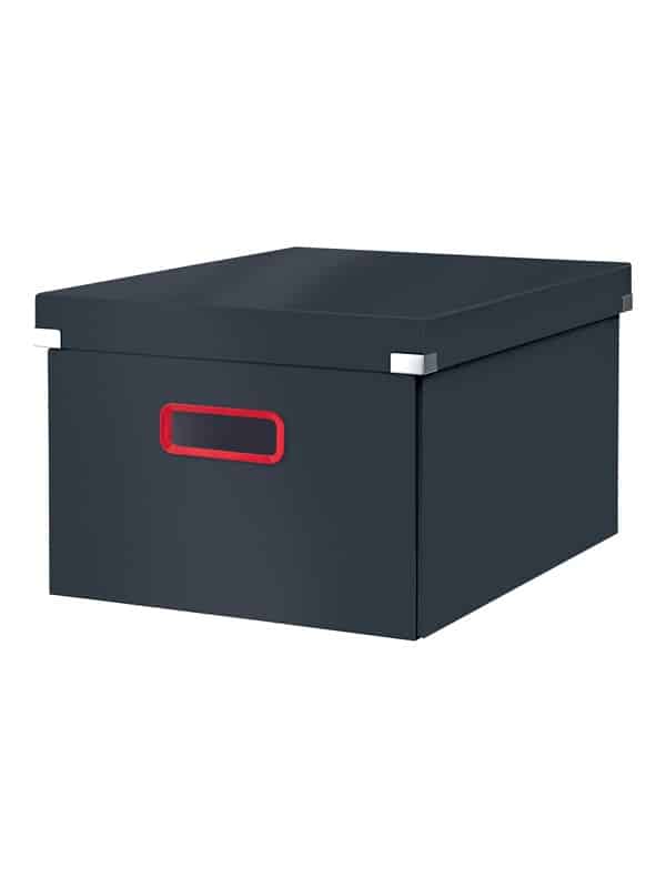 Esselte Click & Store Cosy medium opbevaringsboks Fløjlsgrå