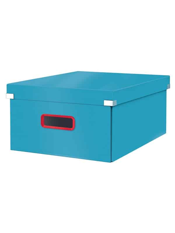Leitz Click & Store Cosy stor opbevaringsboks Rolig blå