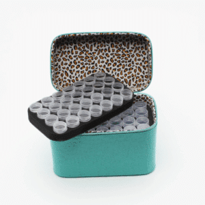 Smart opbevaringsboks med 84 bøtter - Lyserød