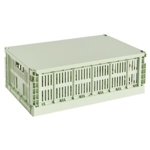 Hay Låg, Colour Crate, mint, large