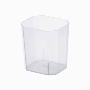 Inddeler til opbevaringsboks Transparent Rektangulær Plast 12cm x 13cm x 15cm - Transparent - 12cm x 13cm x 15cm - Eva