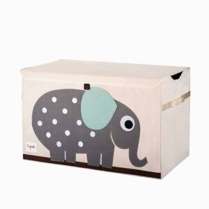 Opbevaringskasse med låg (flere varianter) Multi Tekstil 61cm x 37cm x 38cm Ele - Multi - 61cm x 37cm x 38cm - Pixie
